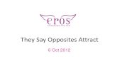 They Say Opposites Attract - Eros Coaching...Eros Coaching Pte Ltd Website: Email: drmarthalee@eroscoaching.com . Title: Slide 1 Author: Martha Lee Created Date: 10/6/2012 10:38:33