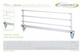 360HR HORIZONTAL BED RAILS - caremed.healthcare...OPTIONS AVAILABLE TO SUIT 360HR 360HR FIT THE FOLLOWING BEDS 360HRC.EXT Rail Extension 2000 Series 4000 Series 5000 Series 6000 Series