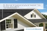 CertainTeed Homeowner's Guide to Roofing · tear off the old roof before applying the new one. The second would be to lay new shingles over the existing roof. Today, the vast majority