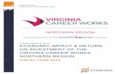 Published March 8, 2019 ECONOMIC IMPACT & RETURN ON ...€¦ · return on investment (ROI) of VCWNR programs and services. Chmura Economics & Analytics (Chmura) was contracted to