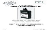 PP1 - catalograck.com · hypertech® power programmer iii™ for 1996-2000 gm vehicles with 4.3/5.0/5.7/7.4l vortec engines step-by-step installation instructions onstar pp1 ehicles