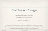 Distribution Designusers.dimi.uniud.it/~dario.dellamonica/teaching/19... · Outline (distributed DB) • Introduction (Ch. 1) ⋆ • Distributed Database Design (Ch. 3) ⋆ Fragmentation