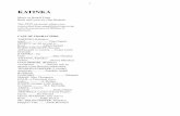 Katinka - New York Public Librarystatic.nypl.org/MOTM/Katinka/Katinka.pdf · attache to the Russian ambassador THADDEUS HOPPER, a wealthy American.....Franklin Ardell RUSSIAN ...