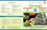 Tentative Itinerary IsraelTour to · control, fertigation, water treatment, dairy farming, poultry farming, plant nutrition, aquaculture, pisciculture, mechanization and others. The