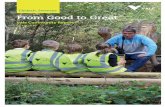 Clydach, Swansea From Good to Great · 2019. 10. 15. · Clydach, Swansea From Good to Great. On the cover: Local children wearing Vale ... • Life matters most • Value our people