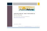 Aerohive - White paper 2009 - New generation WLAN architectureaerohive.free.fr/Pres/Fr/Aerohive - White paper 2009... · 2010. 5. 20. · Aerohive – New generation WLAN architecture