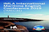 IMLA International Maritime English Conference 2019 · My Practice Alcino Ferreira, Ecole Navale, Brest, France My practice 1: Maritime English in the Bridge Simulator My Practice