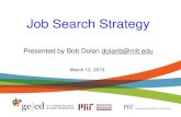 Job Search Strategy · Branding Yourself Develop Effective Communication Percent of employers who reported using social networking sites to research job candidates in Jobvite 2012
