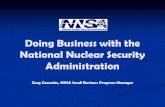 Doing Business with the National Nuclear Security ...eteba.org/images/stories/presentations/gonzales_nm_presentation_2… · 10 Contact Information Greg Gonzales- Small Business Program