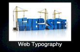 Web Typography - Komputer Grafis 2019. 2. 20.آ  Web Typography . Understanding Type Design Principles