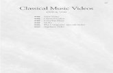 Classical Music Videos · Classical Music Videos DVD & VHS 448 View Video 448 Classical Guitar 449 Canadian Brass 449 Violin 450 The Composers’ Specials Series 450 Applause Video