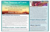 The Season of Len The - Home - Bozeman UMC...of retirement …ideas, advice, and “Do’s & Don’t’s”. And if you are unable to make it, let Bob know … he still wants to help
