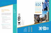 International Economic Development Council IEDC · conferences • Custom contracts to fit your needs IEDC offers a range of sponsorship packages and exhibit opportunities to fit