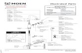 Illustrated Parts - Moen · 2016. 5. 18. · TO ORDER PARTS CALL: 1-800-BUY-MOEN Rev. 4/16 Spout Kit 176083 Chrome 176083CSL Classic Stainless 176083ORB Oil Rubbed Bronze 176083SRS