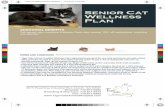 Senior Cat Wellness Plan€¦ · Senior Cat Wellness Brochure Back.pdf 1 12/21/2018 3:10:22 PM. Additional Purchase Options Wellness Plans assist in keeping your pet in optimum health