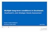 Multiple long-term conditions in Southwark · This factsheet aims to improve our understanding of the burden of long-term conditions in Southwark AIMS ... Southwark CCG. EMIS-web