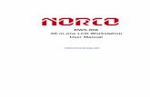 RWS-858 User Manual - norco-group.com...Oct 10, 2018  · 2.7 Motherboard Wiring Layout ... Aluminum Alloy Front Panel, it combines the advantages of PPC, membrane keyboard, touchpad,