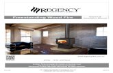 Freestanding Wood Fire Owners & Installation Manual Manual.pdf · F5102 Regency Freestanding Wood Fire 9 INSTALLATION MINIMUM CLEARANCE TO COMBUSTIBLE MATERIALS Measurements "From