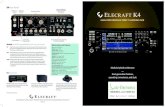 K4 Rear Panel ELECRAFT K4 - lutz-electronics.ch · ELECRAFT K4 HIGH-PERFORMANCE DIRECT SAMPLING SDR 125 Westridge Drive, Watsonville, CA 95076 | 831-763-4211 | Fax: 831-763-4218 |