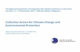 Collective Action for Climate Change and Environmental ... · The Regional Cooperation and Integration Roundtable Conference on Economic Corridors. 27 –29 November, 2017 + ADB HQ,