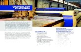 WATERJET CUTTING - MVS Metals · Our waterjet cutting machine, one of the largest on the market, has four heads, speeds faster than standard tables and is capable of cutting pieces
