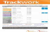 Monday 12 to Sunday 18 November 2018 - Transport for NSW...12-18 November Trackwork Reference Guide Current as of Wednesday, November 07, 2018 Produced by Customer & Information Ph: