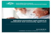 Infection prevention and control in residential and ...€¦ · care activities (Section 2). Part B is relevant for care workers in residential aged care and Part C for care workers