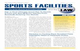 How the law affects the sports facilities industry and the 5-1.pdf · Sport Management Department College of Business University of New Haven 300 Boston Post Road West Haven, CT 06516