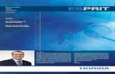 Test ESPRIT Systems - Horiba...Issue 02/2011 Highlights: New E-Drive test stand at the test centre in Oberursel Interview with Jean-Pierre Surin, European Segment Leader HORIBA Automotive