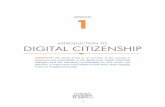 INTRODUCTION TO DIGITAL CITIZENSHIP · 2017. 4. 3. · DIGITAL CITIZENSHIP OBJECTIVE: This lesson serves as an overview to the concept of awareness and responsibility in the digital