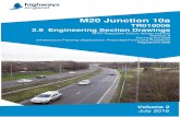 M20 Junction 10a - Planning Inspectorate · The draft DCO is referred to as M20 Junction 10a Development Consent Order 201[*]. The made DCO would grant powers to construct the new