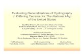 Evaluating Generalizations of Hydrography in Differing ...€¦ · Evaluating Generalizations of Hydrography in Differing Terrains for The National Map of the United States ... Generalization
