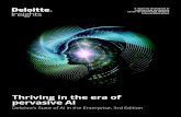 Thriving in the era of pervasive AIDeloittes State of AI in the Enterprise, 3rd Edition. 4 METHODOLOGY To obtain a global view of how organizations are adopting, benefiting from, and