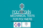 Mechanical Tests for Polymerspolybioskin.eu/polybioskin/files/...tests_Jan2020.pdf · The Izod test is notionally very similar to the Charpy test, except that the test piece is clamped
