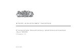 EXPLANATORY NOTES Corporate Insolvency and Governance Act … · These Explanatory Notes relate to the Corporate Insolvency and Governance Act 2020 (c. 12) which received Royal Assent