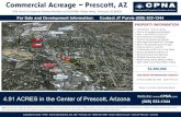 Commercial Acreage – Prescott, AZ · Commercial Acreage – Prescott, AZ 4.91 Acres in Superior Central Position at 519 Miller Valley Road., Prescott, AZ 86301 For Sale and Development