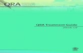 QRA Treatment Guide · Unsealed roads overview Treatment selection for the restoration of unsealed roads should be commensurate with classification of the asset and its maintained