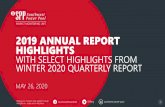 2019 ANNUAL REPORT HIGHLIGHTS WITH SELECT HIGHLIGHTS … asom stakeholder... · 2020. 5. 26. · MMU 29 TRANSMISSION CONGESTION AND AUCTION REVENUE RIGHT FUNDING. 0%. 20%. 40%. 60%.