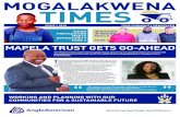 MOGALAKWENA TIMES/media/Files/A/Anglo...2 OPINION ISSUE 1 2018 MOGALAKWENA TIMES TALK TO US A nglo American Platinum’s Mogalakwena Times is aimed at sharing news and highlighting