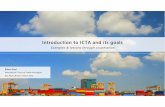 Introduction to ICTA and its goals - associquim.org.br · • Access to specialized sales force with local knowledge • Supply chain expertise and bundling of transports ... •