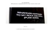 10 SONGS: Whatever happened to my rock and roll · 2016. 11. 17. · Thomas Frank El proyecto 10 Songs: Whatever happened to my rock and roll toma de referencia el art-rock para la