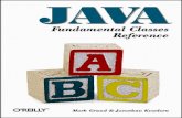 Java Fundamental Classes Reference - GitHub Pageschenweixiang.github.io/docs/Java_Fundamental... · Chapter 6: I/O Chapter 7: Object Serialization Chapter 8: Networking Chapter 9: