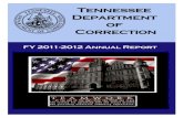 Tennessee Department of Correction - TN.gov2012/06/30  · 2 Pursuant to the State of Tennessee’s policy on nondiscrimination, the Department of Correction does not discriminate