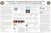 The Zeaxanthin and Atrophic AMD Visual Function Study (ZVF ...inviewmedical.pl/wp-content/uploads/2015/08/ARVO-Richer08.pdf · zeaxanthin alone raises macular pigment optic density