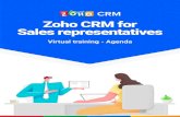 Zoho CRM for Sales representatives · Module 5 Follow-up and collaboration Tasks Meetings Calls Module 6 Mass actions Mass email Macros Tags Emails Mass convert Transferring ownership