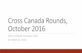 Cross Canada Rounds, October 2016 - cts-sct.ca39 study patients 28 study patients 11 patients • Infectious etiology determined (10) • Corticosteroid dose too high (1) 23 study