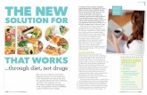 New HFG The new - JL Nutrition Clinic · 2015. 7. 30. · FODMAP diet, whereby foods containing the offending ingredients are virtually eliminated, ... foods to limit and Joanna was