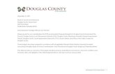 December 12, 2017 Board of County Commissioners · Board of County Commissioners Douglas County Government 100 Third Street Castle Rock, Colorado 80104 ... District, Douglas County