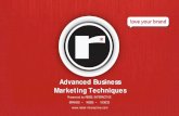 Advanced Business Marketing Techniques · Advanced Business Marketing Techniques .  . Presented by REBEL INTERACTIVE . BRANDS • WEBS • VIDEOS