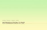 Introduction à Php - unice.frdeptinfo.unice.fr/~renevier/webL3Miage/cours/seance04/... · 2013. 9. 24. · INTRODUCTION À PHP syntaxe / fonction / session / cookie . Université